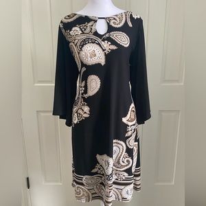 Dana Buchman light 3/4 sleeve dress